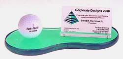 Golf Ball Business Card Holder